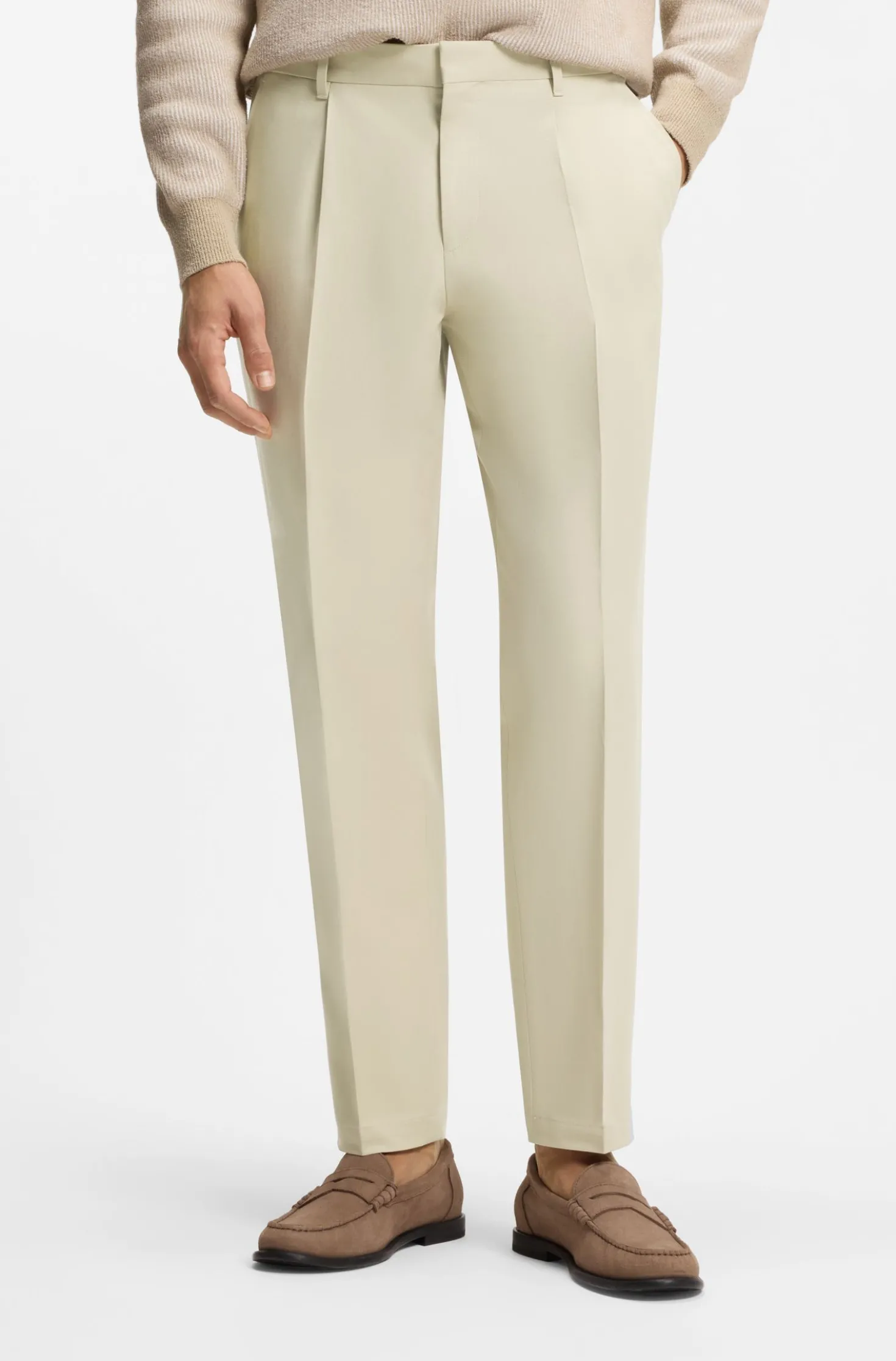 Business-Hose aus Baumwoll-Mix