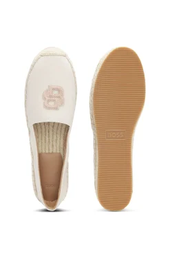 Canvas-Espadrilles mit Double-B-Monogramm