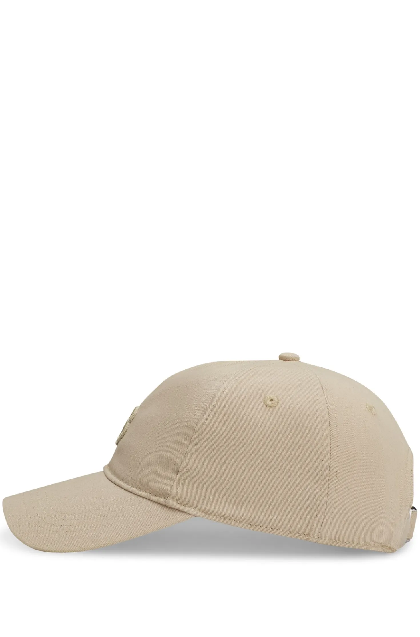 Cap aus Baumwolle mit aufgesticktem Double-B-Monogramm