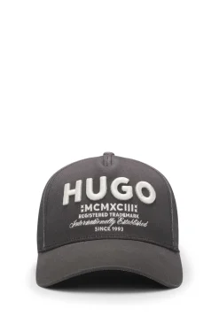 Cap aus Baumwoll-Twill mit 3D-Logo-Stickerei