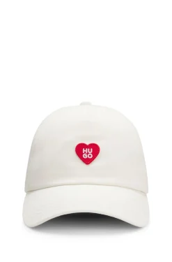 Cap aus Baumwoll-Twill mit Herz-Logo