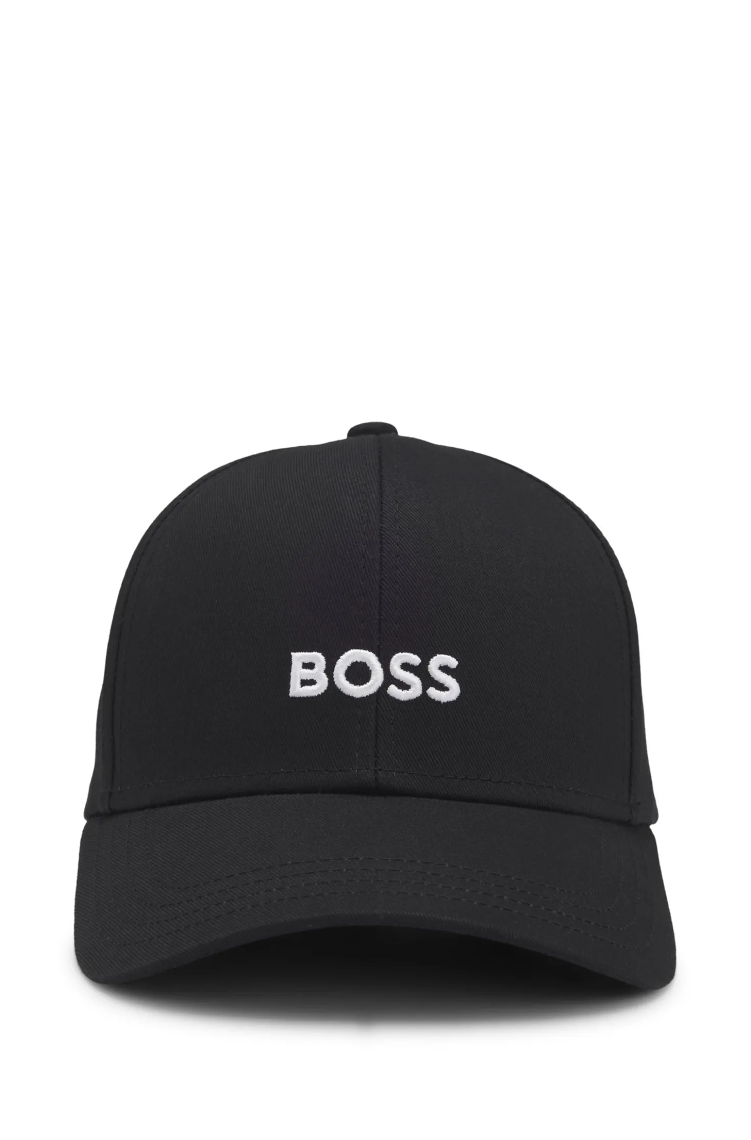 Cap aus Baumwoll-Twill mit Logo-Stickerei