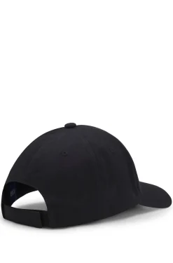 Cap aus Baumwoll-Twill mit Logo-Aufnäher