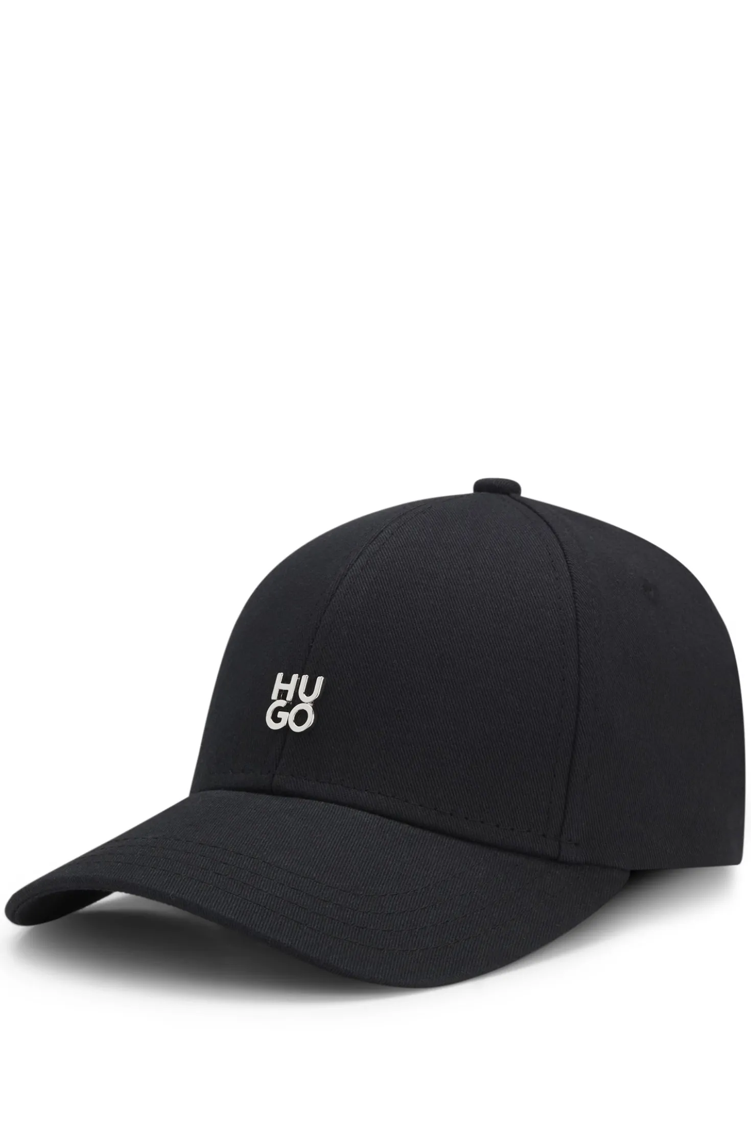 Cap aus Baumwoll-Twill mit Stack-Logo-Schriftzug