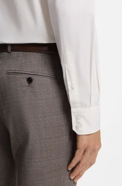 Casual-Fit Hemd im Heritage-Stil aus Baumwoll-Popeline