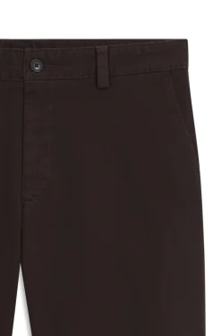 Chino aus strukturierter Stretch-Baumwolle