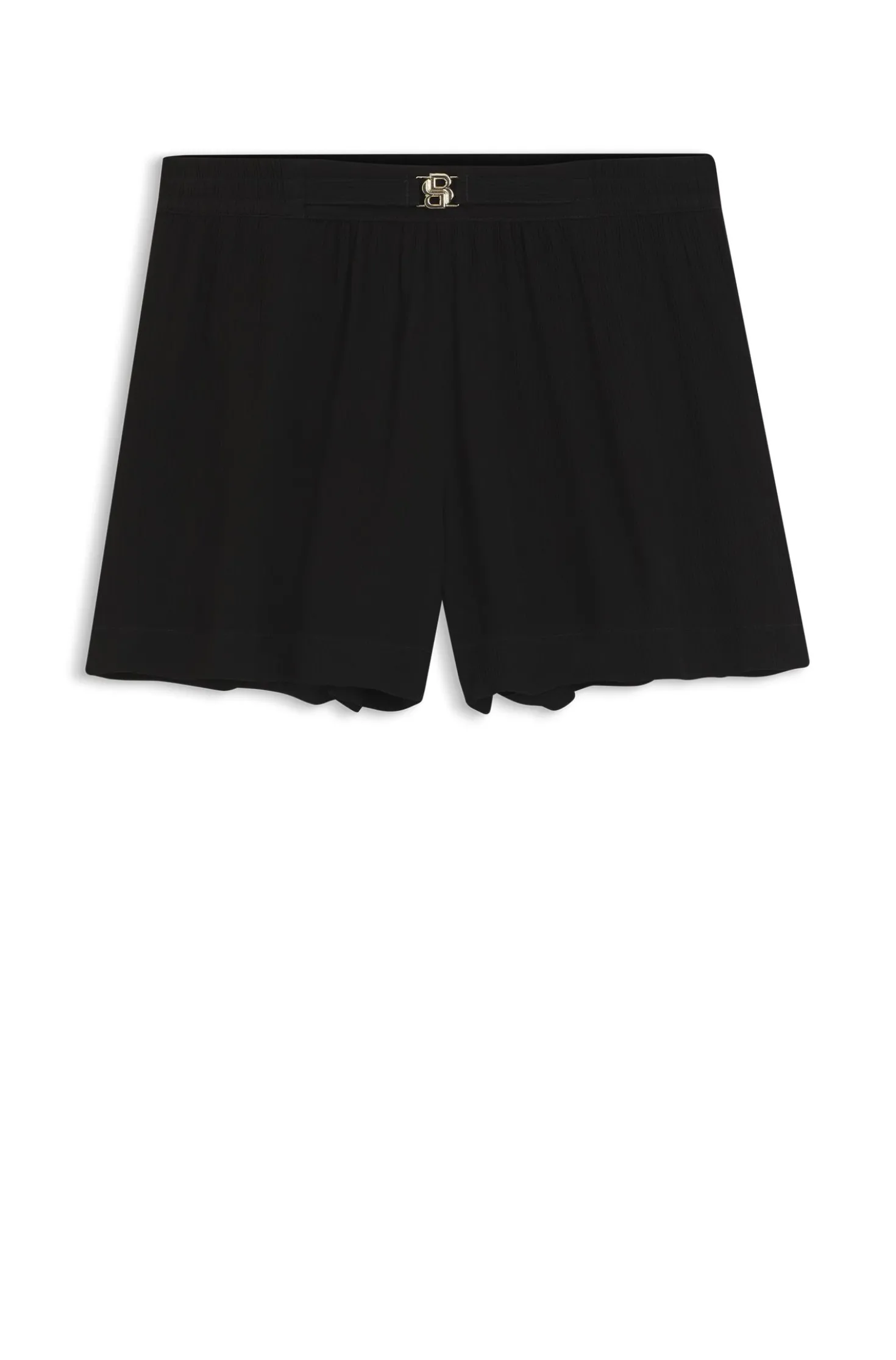 Crepe-Shorts mit Double-B-Monogramm-Schließe
