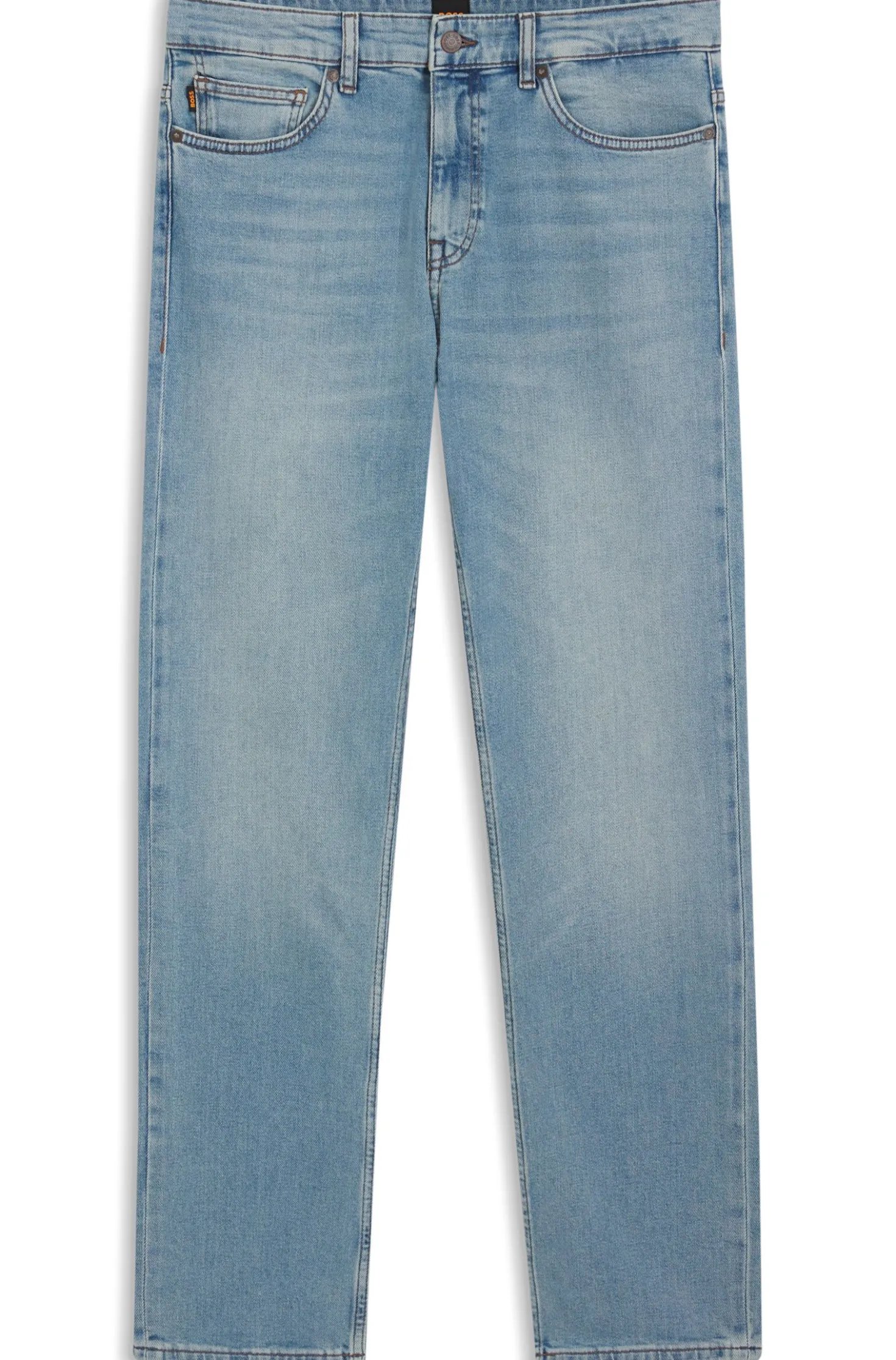 Delaware Slim-Fit Jeans aus bequemem Stretch-Denim in Blau