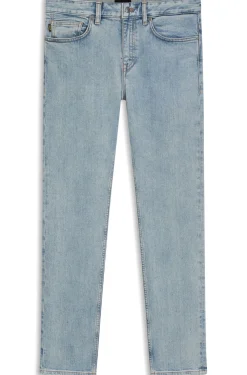 Delaware Slim-Fit Jeans aus bequemem blauem Stretch-Denim