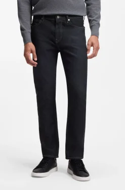 Delaware Slim-Fit Jeans aus dunkelblauem Denim