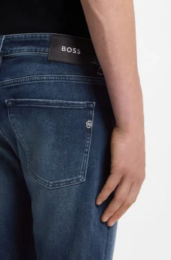 Delaware Slim-Fit Jeans aus elastischem Baumwoll-Mix