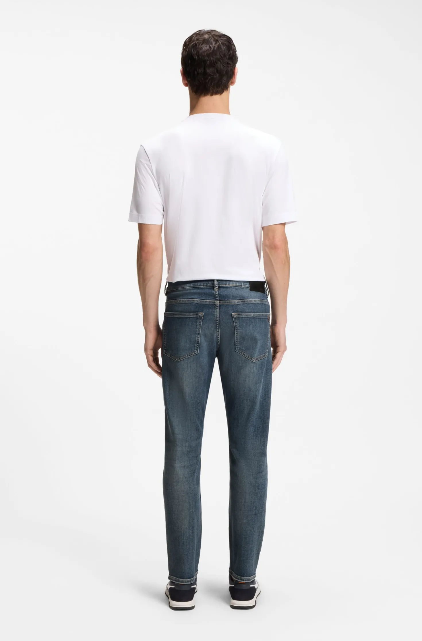 Delaware Slim-Fit Jeans aus elastischem Baumwoll-Mix