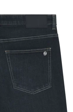 Delaware Slim-Fit Jeans mit Kontrastnähten