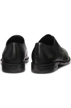 Derbys aus Leder mit Nahtdetails