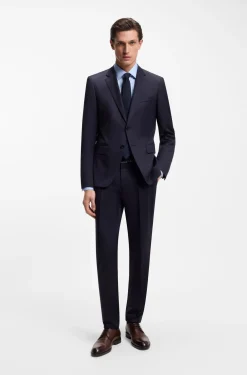 Derbys aus Leder mit Nahtdetails