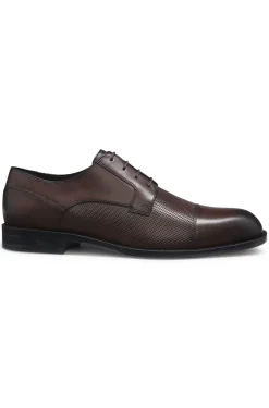 Derbys aus Leder mit Zehenkappe