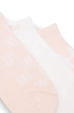 Dreierpack knöchellange Socken mit Logo-Details