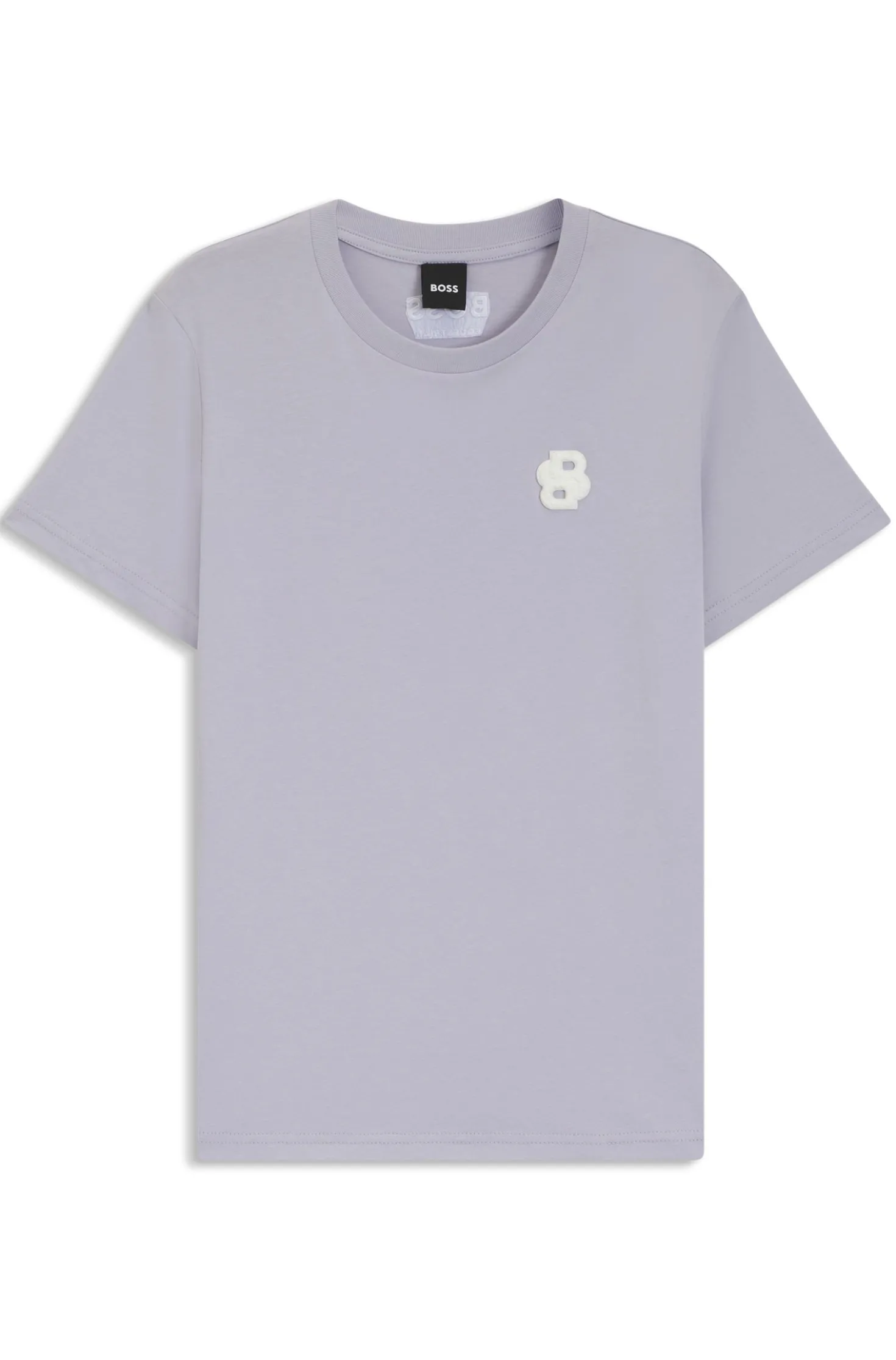 Equestrian T-Shirt aus Stretch-Baumwolle mit Double-B-Monogramm