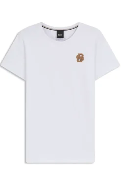 Equestrian T-Shirt aus Stretch-Baumwolle mit Double-B-Monogramm
