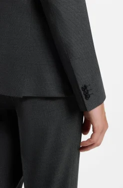Extra Slim-Fit Anzug aus elastischem Woll-Mix