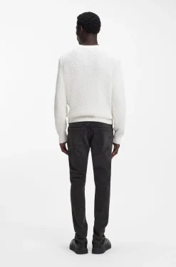 Extra Slim-Fit Jeans aus grauem Stretch-Denim