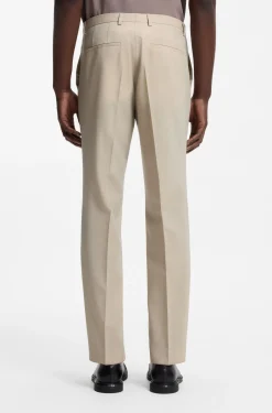 Extra Slim-Fit Popeline-Anzug aus Woll-Mix