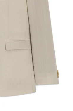 Extra Slim-Fit Popeline-Anzug aus Woll-Mix