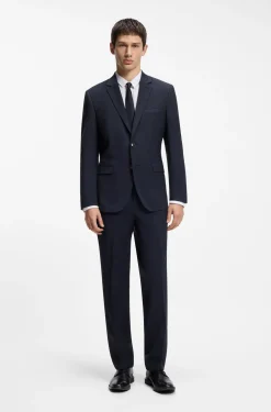 Extra Slim-Fit Sakko aus Woll-Mix