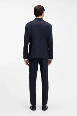 Extra Slim-Fit Zweiteiler aus Woll-Mix