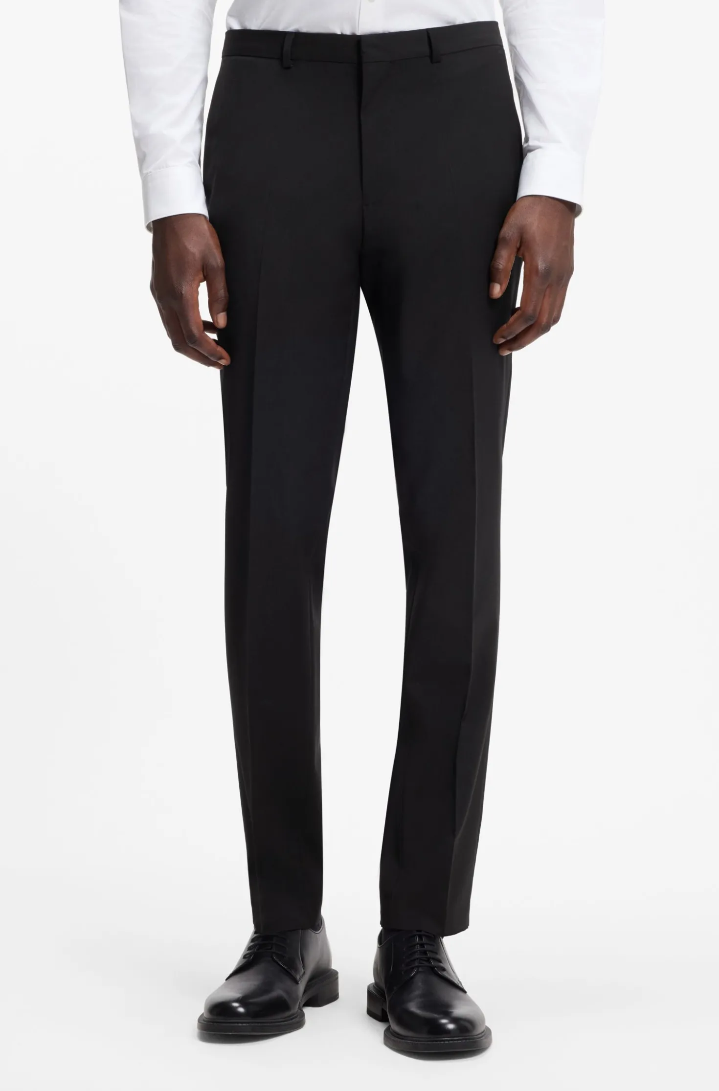 Extra Slim-Fit Zweiteiler aus Woll-Mix