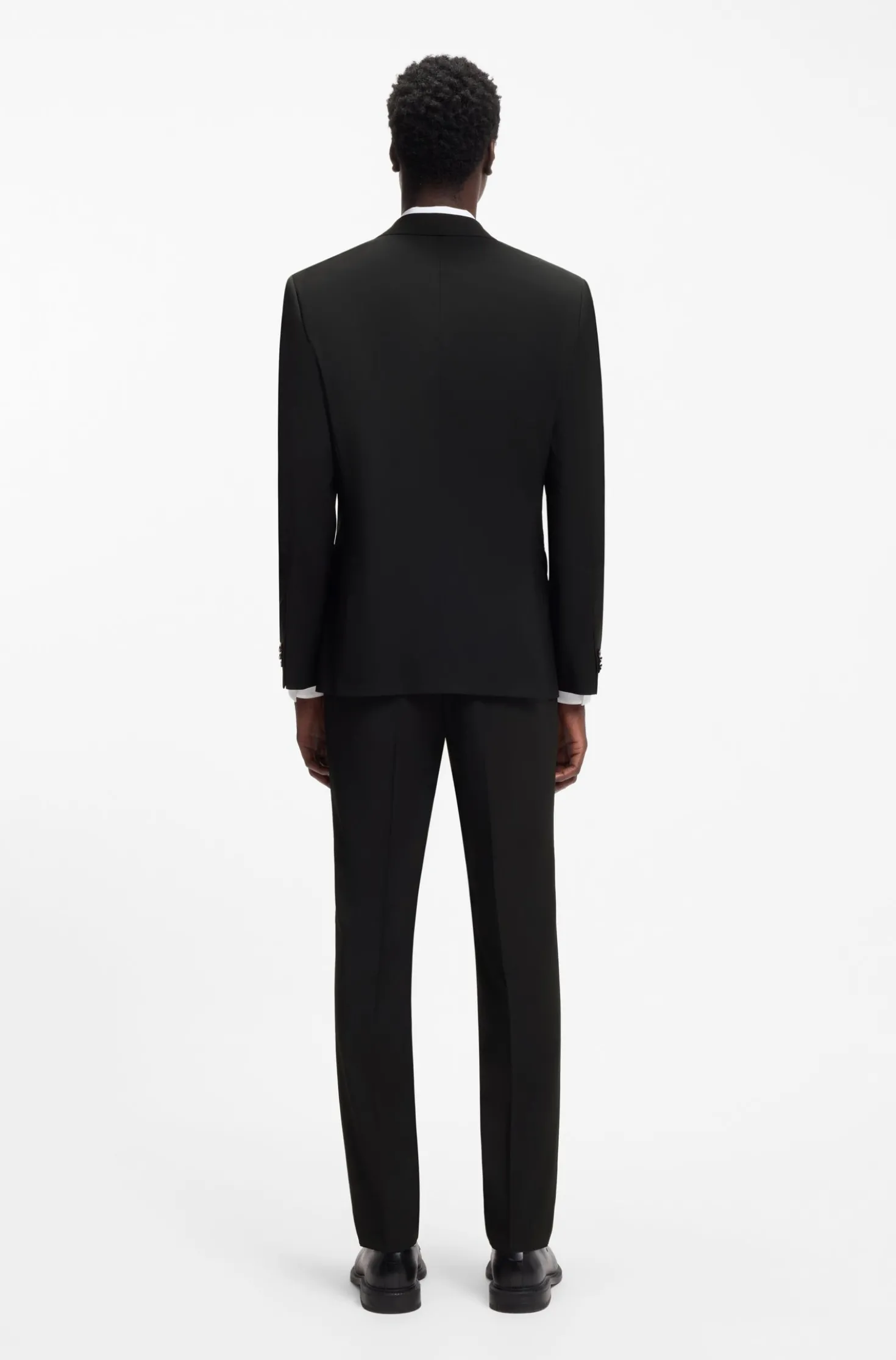 Extra Slim-Fit Zweiteiler aus Woll-Mix