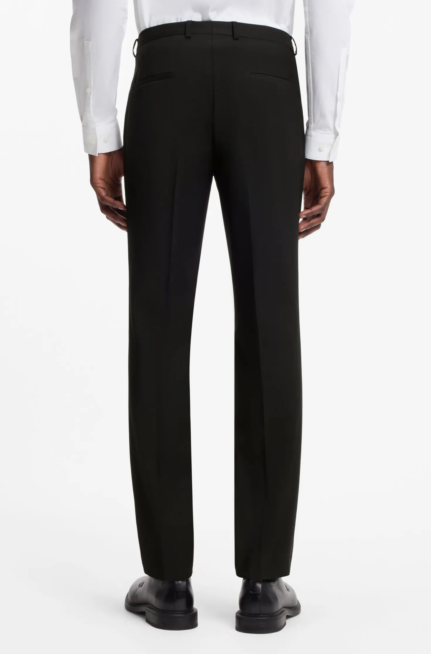 Extra Slim-Fit Zweiteiler aus Woll-Mix