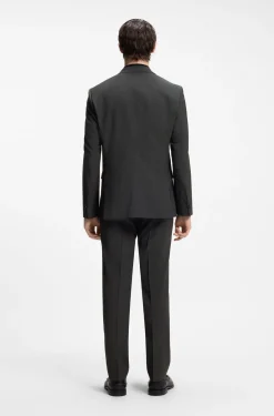 Extra Slim-Fit Zweiteiler aus Woll-Mix