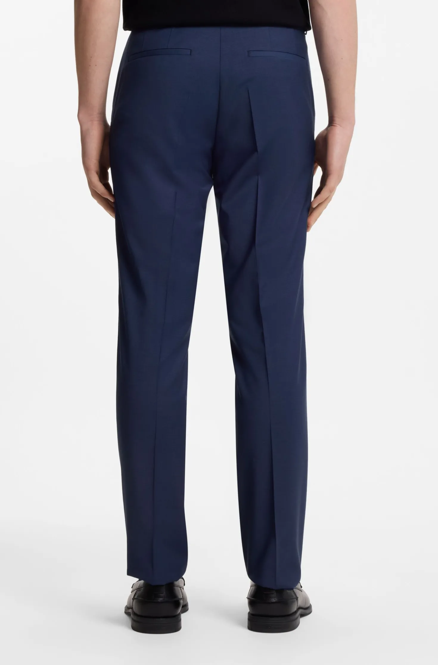 Extra Slim-Fit Zweiteiler aus Woll-Mix