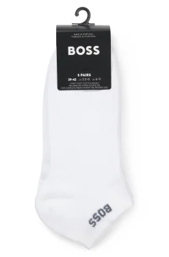 Fünferpack knöchellange Socken mit Logo-Details