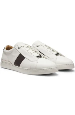 Gary Sneakers aus Leder mit Kontrast an der seitlichen Partie