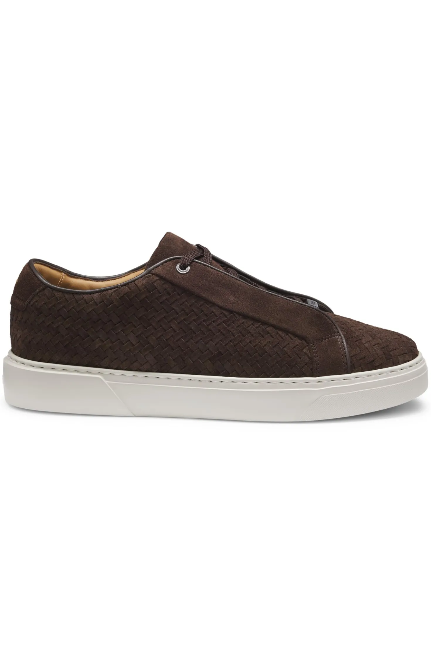 Gary Sneakers mit gewebten Veloursleder-Obermaterial
