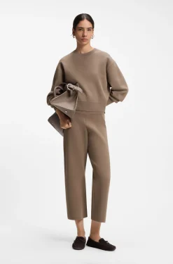 Gestrickte Hose mit Stretch