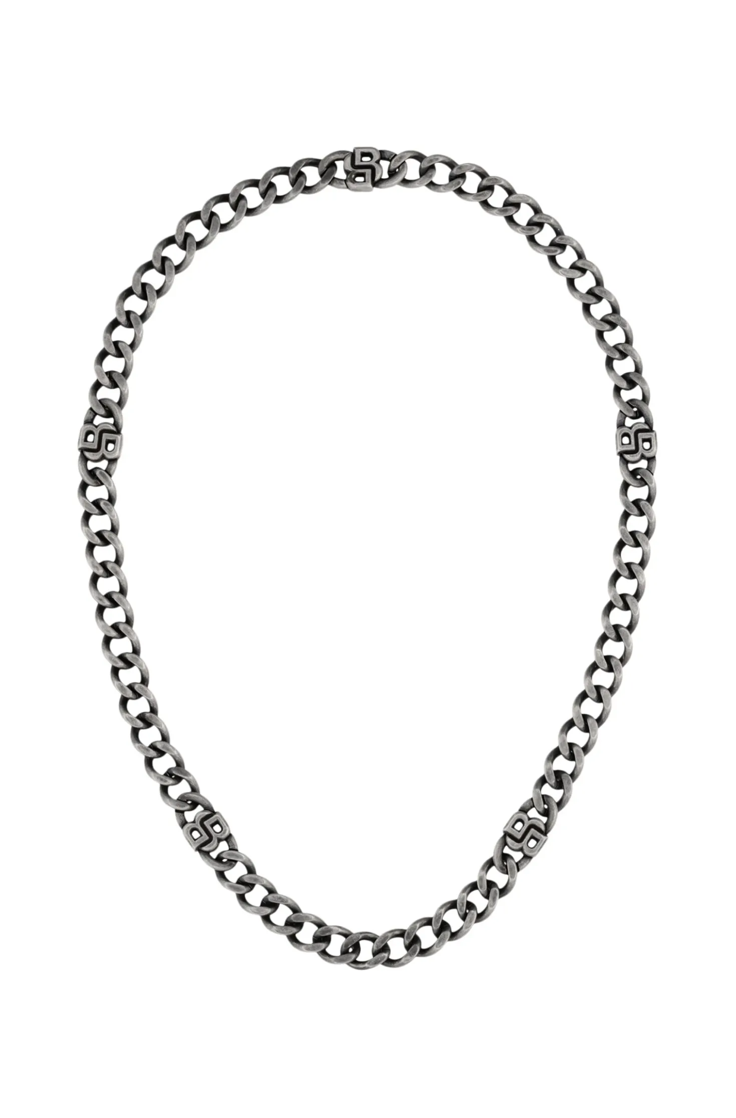 Gliederhalskette mit Double-B-Monogrammen