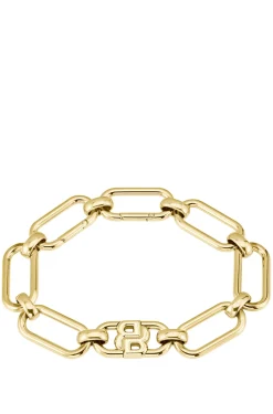 Goldfarbenes Armband mit Double-B-Monogramm