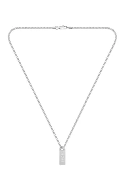 Halskette mit Logo-Plakette