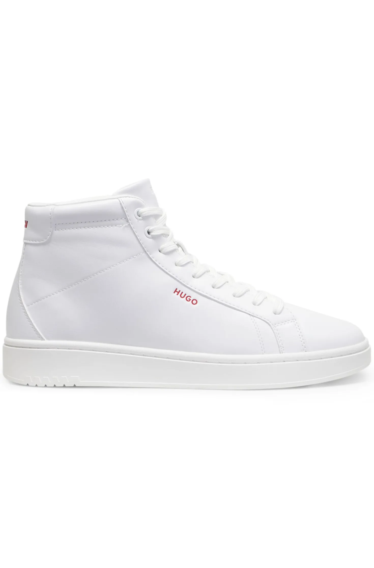 Hightop Sneakers aus Kunstleder