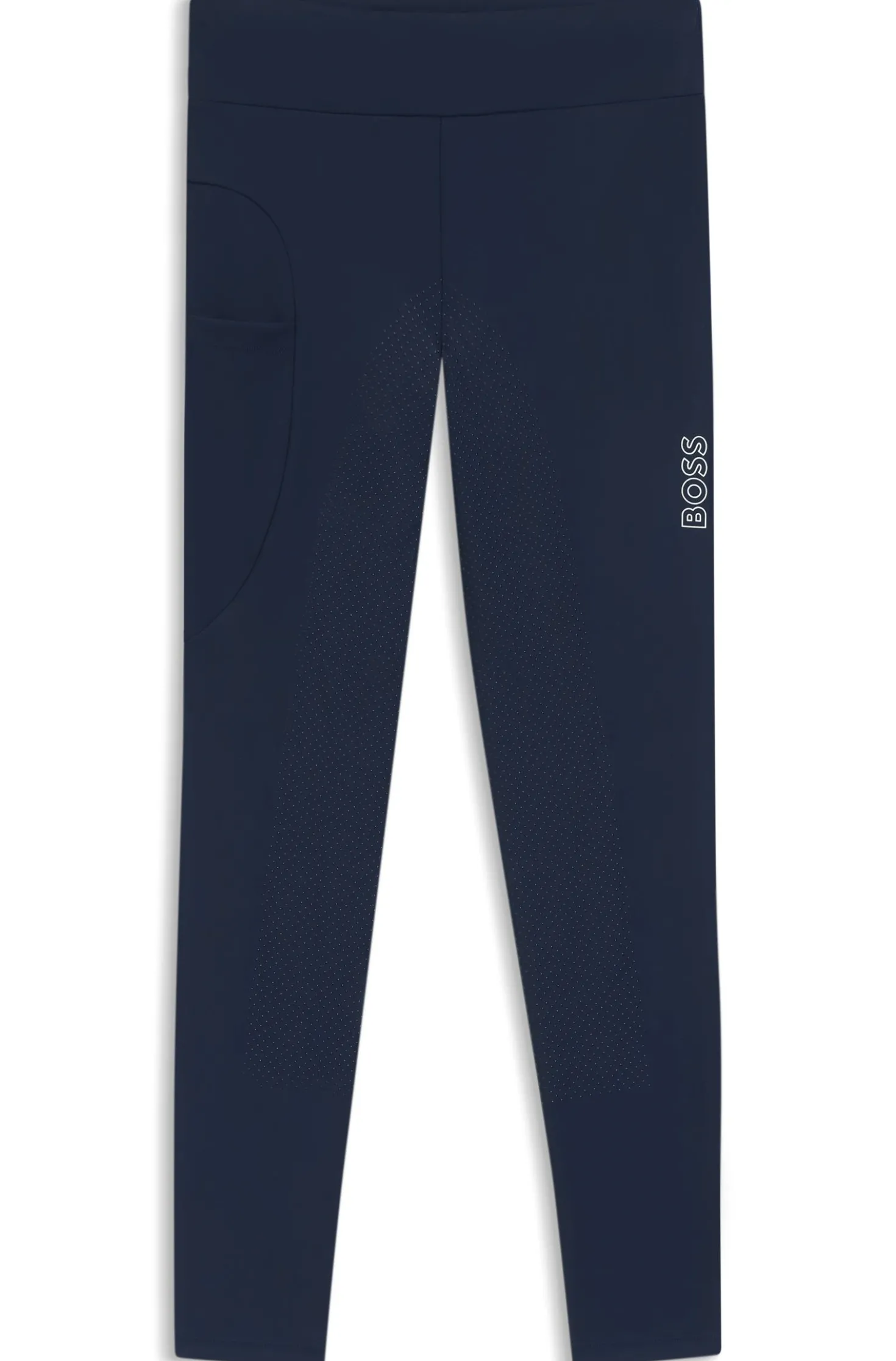High-Waist Reitsport-Leggings aus Power-Stretch-Gewebe