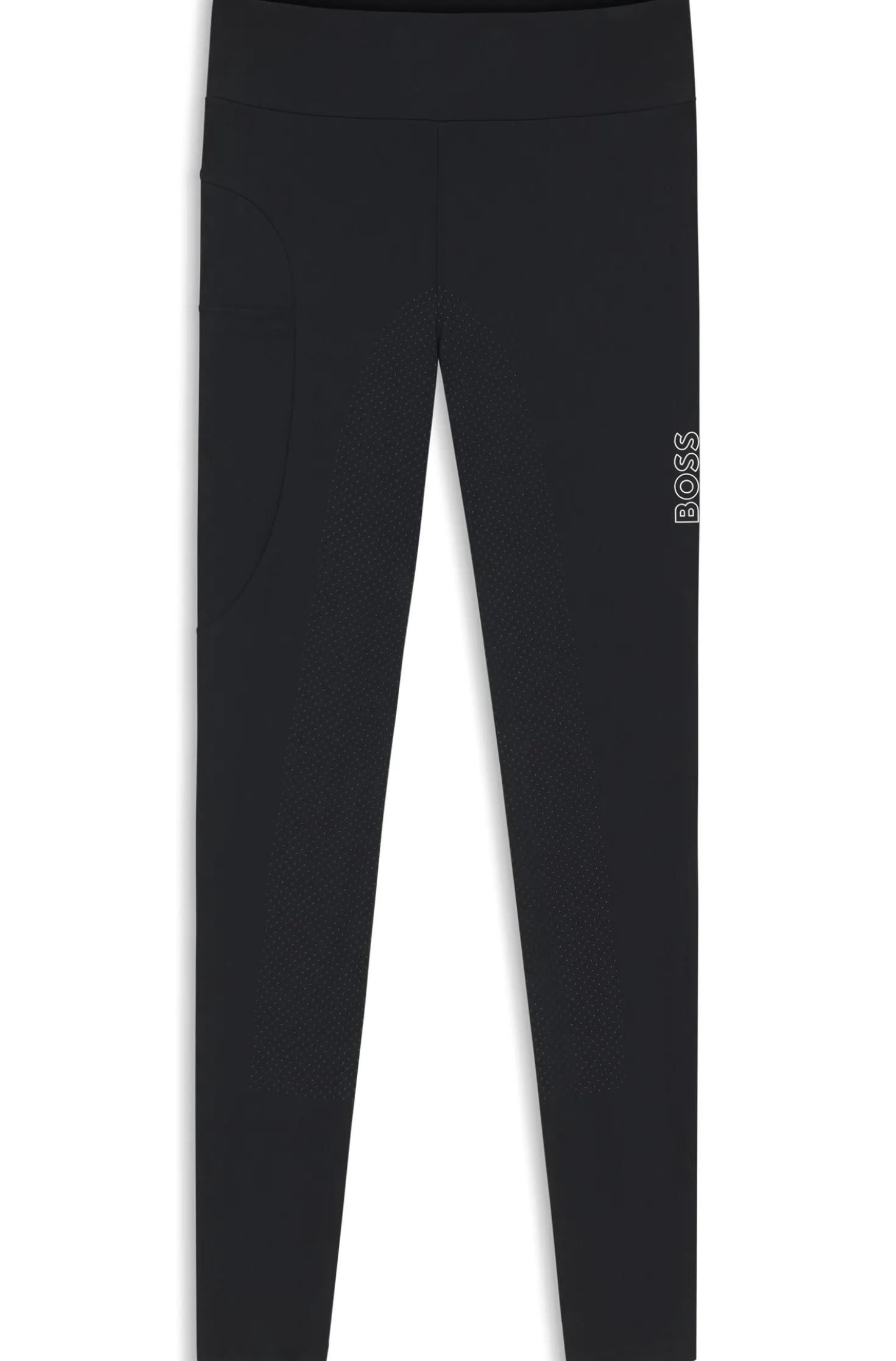 High-Waist Reitsport-Leggings aus Power-Stretch-Gewebe