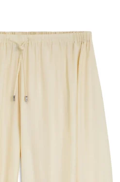 Hose mit weitem Beinverlauf und Modal-Anteil