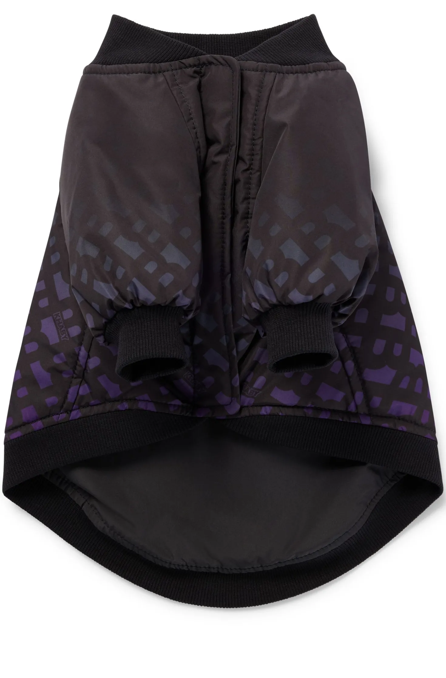 Hunde-Bomberjacke mit Dégradé-Monogrammen