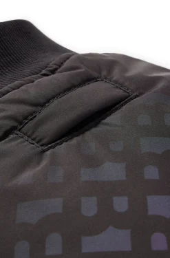 Hunde-Bomberjacke mit Dégradé-Monogrammen