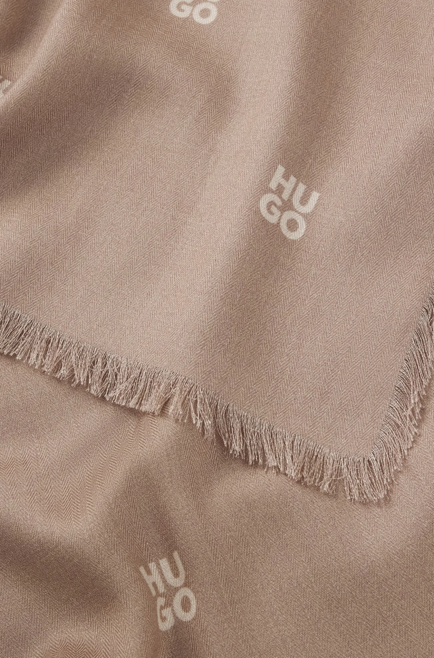 Jacquard-Schal mit Stack-Logo-Print