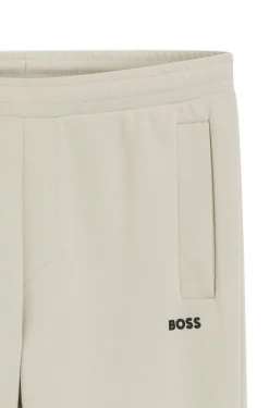 Jogginghose aus Baumwoll-Mix mit Logo-Stickerei