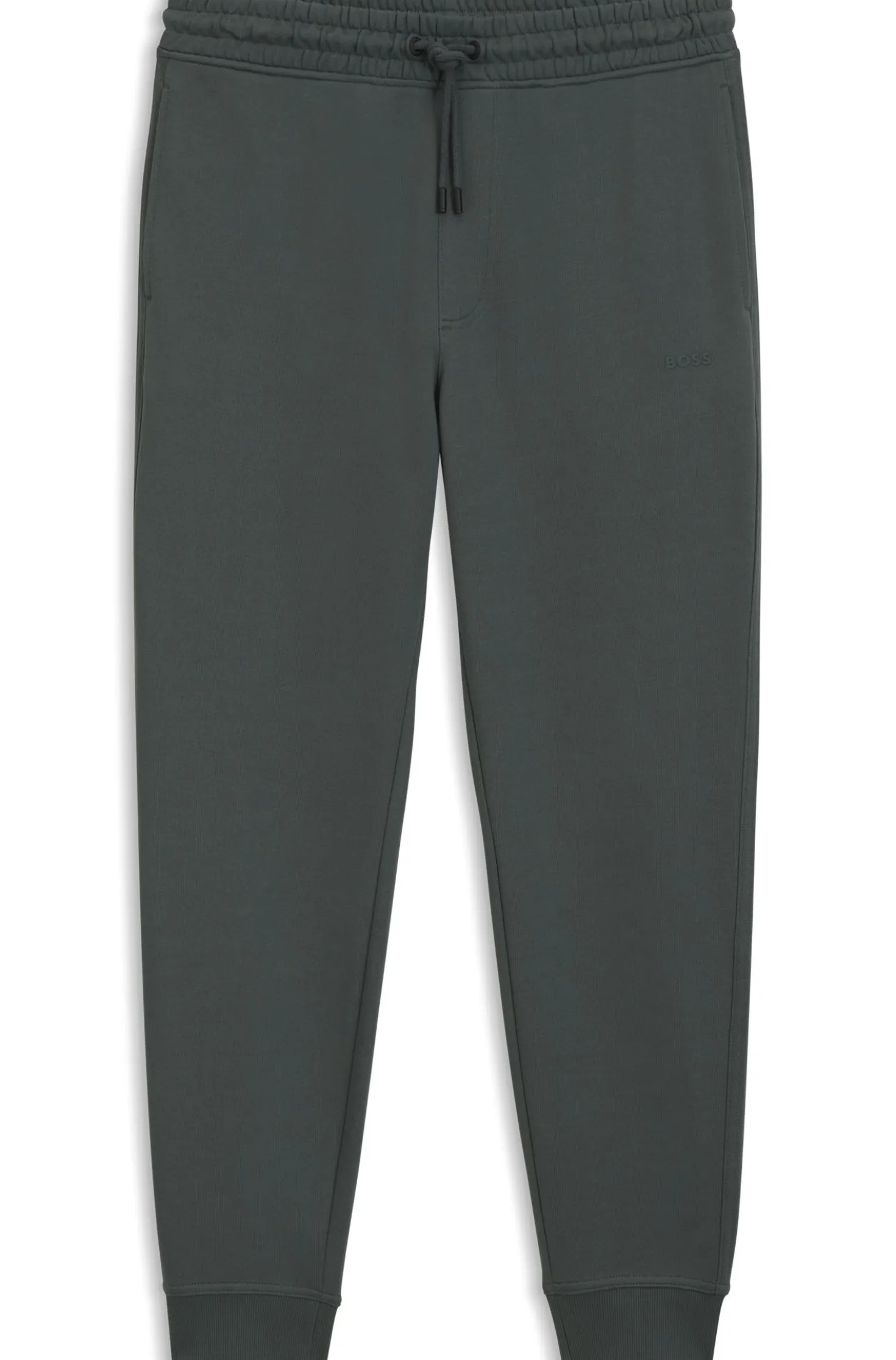 Jogginghose aus Baumwoll-Terry mit Logo-Detail